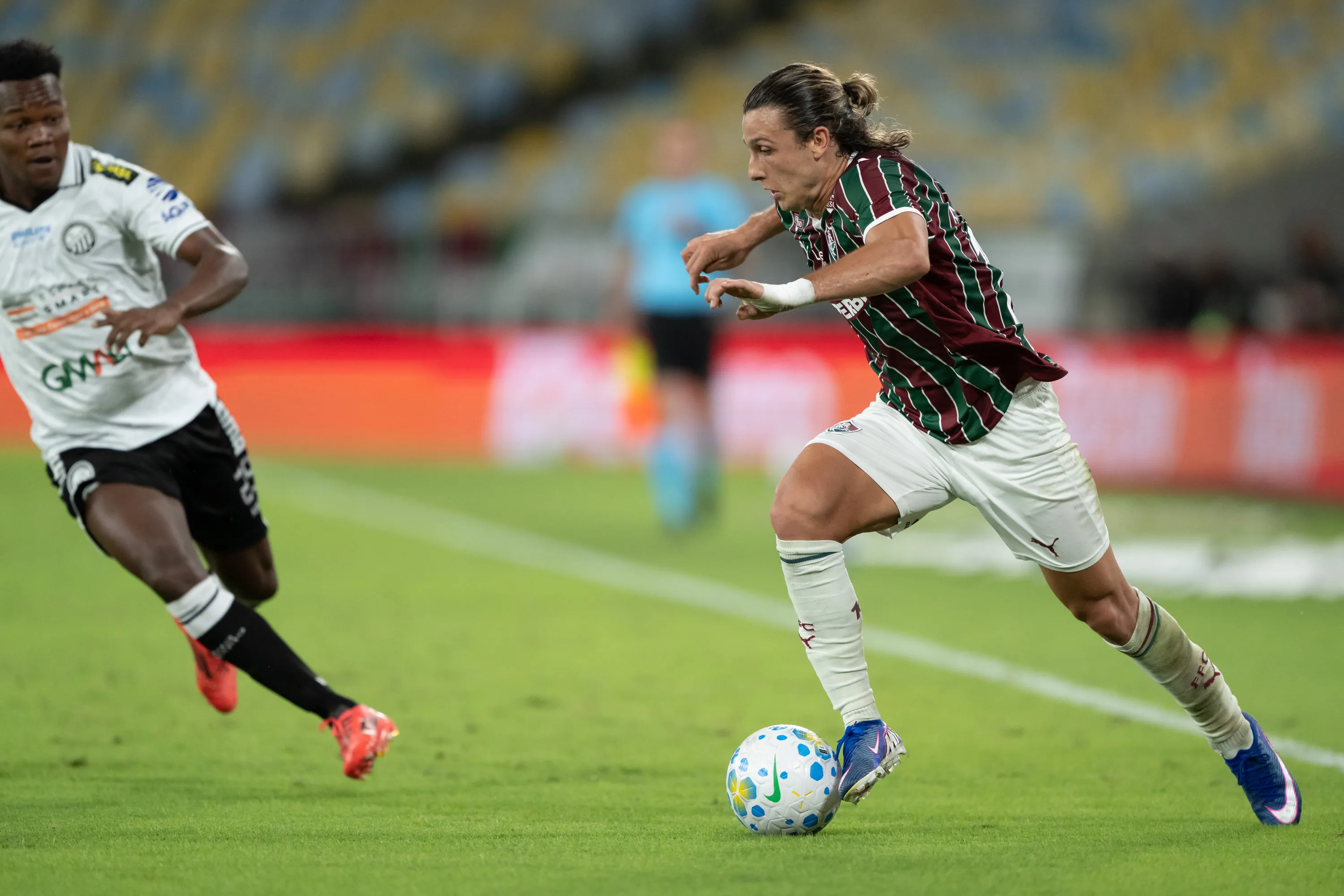 RJ – RIO DE JANEIRO – 12/05/2026 – COPA DO BRASIL 2026, FLUMINENSE X OPERARIO – Canobbio jogador do Fluminense durante partida contra o Operario no estadio Maracana pelo campeonato Copa Do Brasil 2026. Foto: Jorge Rodrigues/AGIF