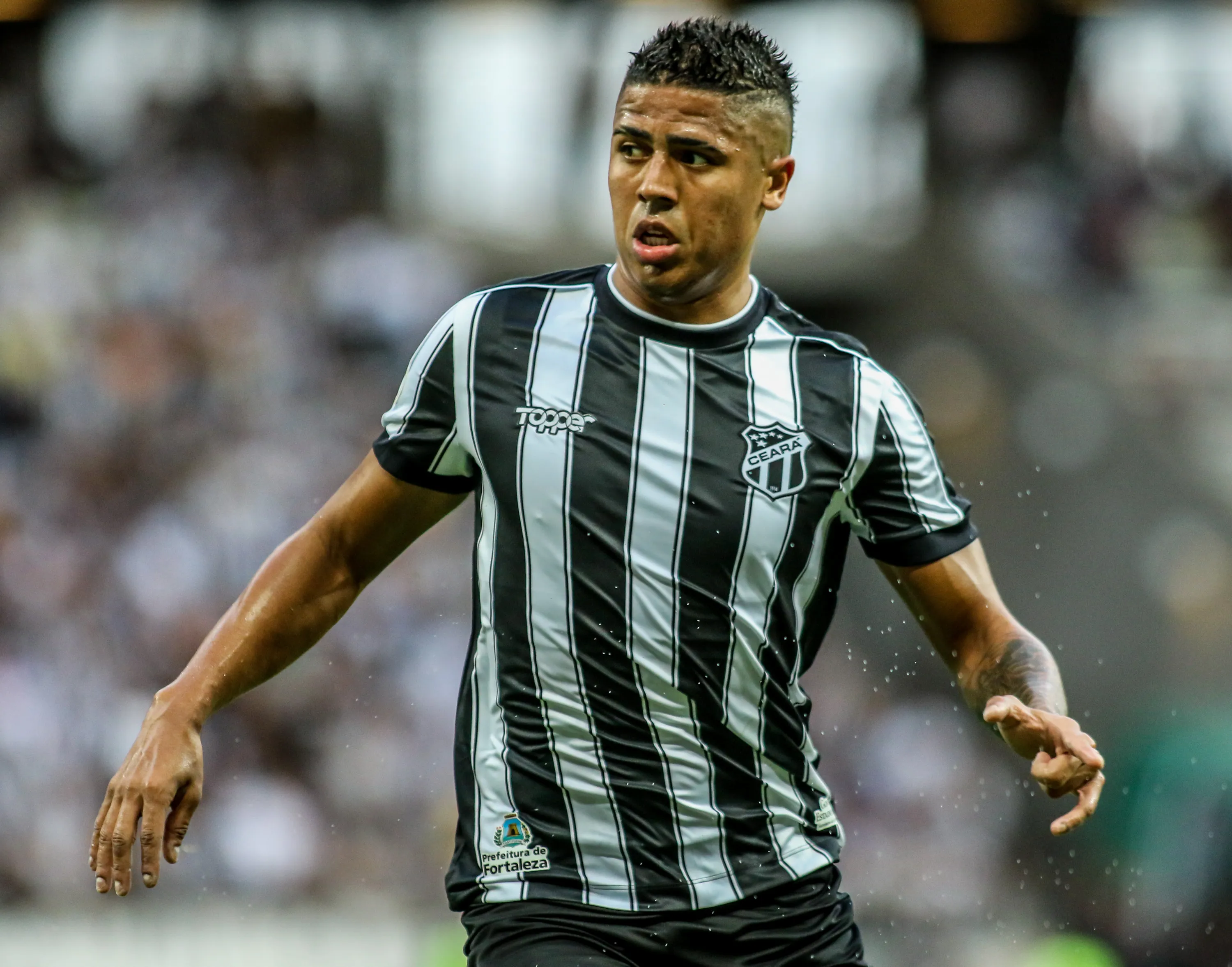 CE – Fortaleza – 13/10/2019 – Brasileiro A 2019, Ceara x Avai – Bergson jogador do Ceara durante partida contra o Avai no estadio Arena Castelao pelo campeonato Brasileiro A 2019. Foto: Pedro Chaves/AGIF