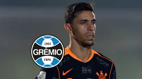 Gabriel Paulista jogador do Corinthians durante execução do hino nacional antes da partida contra o Mirassol no estádio Jose Maria de Campos Maia pelo campeonato Brasileiro A 2026. Foto: Joisel Amaral/AGIF