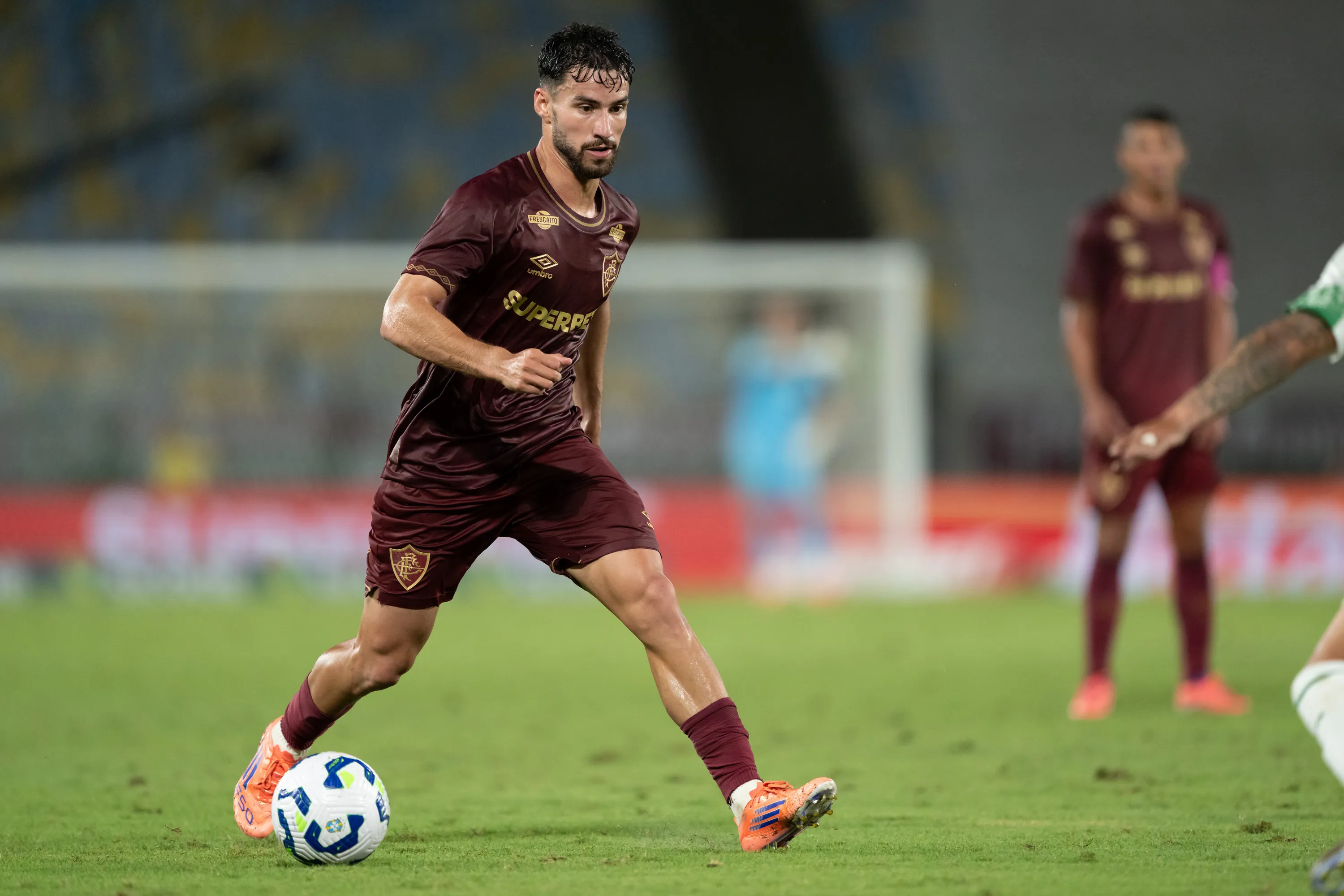 Martinelli, jogador do Fluminense, durante partida contra o Juventude – Foto: Jorge Rodrigues/AGIF