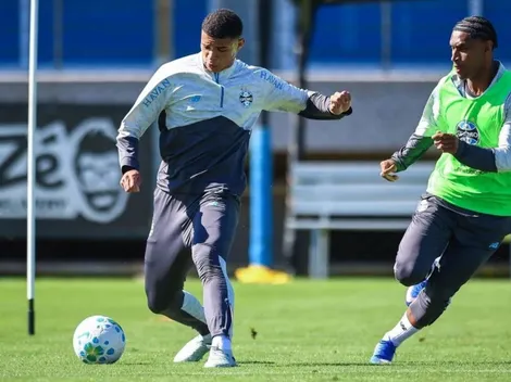 Possível titular, Luís Eduardo desfalca o Grêmio contra o Confiança