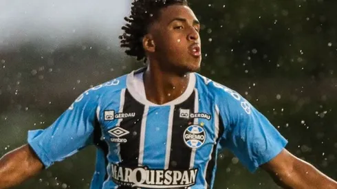 Vitor Ramon, joia do Grêmio. Imagem: Angelo Pieretti/Grêmio