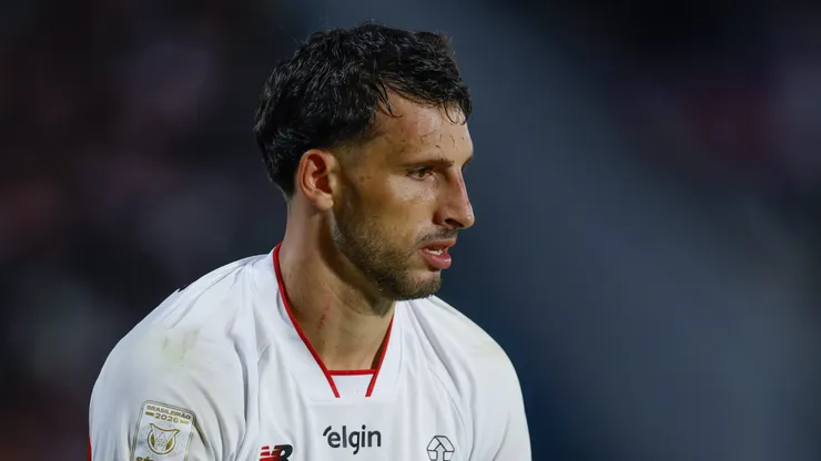 Calleri jogador do Sao Paulo durante partida contra o Bahia no estadio Cicero De Souza Marques pelo campeonato Brasileiro A 2026. Foto: Marcello Zambrana/AGIF