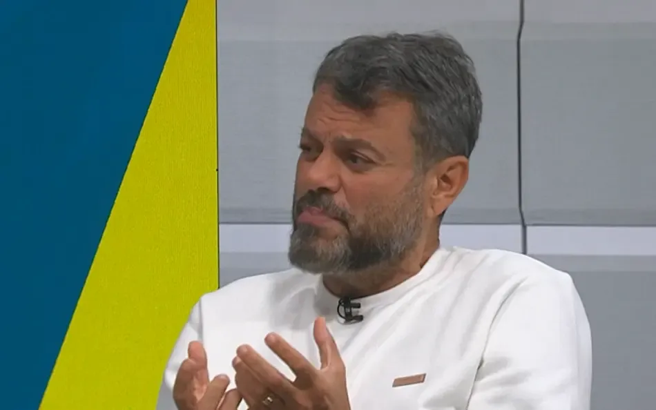 Eric Faria, comentarista da SporTV. (Foto: Reprodução/Sportv