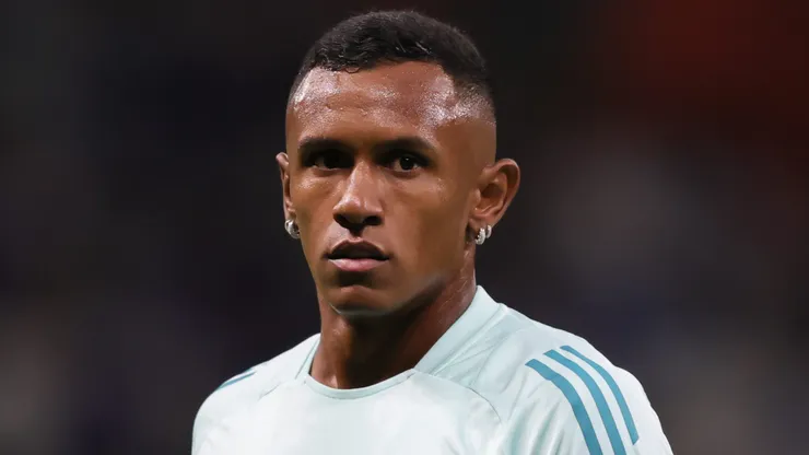 Marquinhos jogador do Cruzeiro durante aquecimento antes da partida contra o Vila Nova-GO no estadio Mineirao pelo campeonato Copa Do Brasil 2025. Foto: Gilson Lobo/AGIF