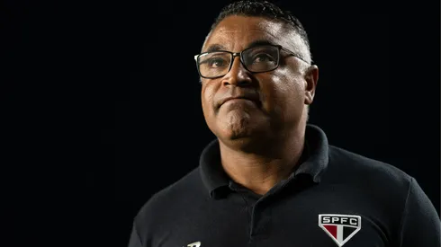 Roger Machado técnico do Vasco durante partida contra o São Paulo no estádio São Januário pelo campeonato Brasileiro A 2026. Foto: Jorge Rodrigues/AGIF