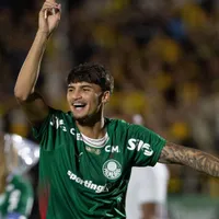 Larson vibra por marca de 10 jogos no profissinal do Palmeiras