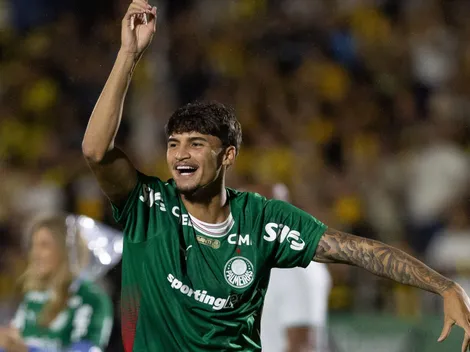 Larson vibra por marca de 10 jogos no profissinal do Palmeiras