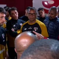 Calleri encara torcida do São Paulo no CT