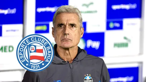 Luís Castro técnico do Grêmio durante partida contra o Palmeiras no estádio Arena Barueri pelo campeonato Brasileiro A 2026. Foto: Marcello Zambrana/AGIF