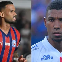 Willian José e Kanu devem reforçar o Bahia contra o Grêmio