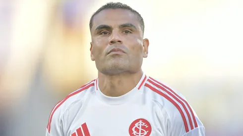 Mercado jogador do Internacional durante partida contra o Fluminense no estadio Maracana pelo campeonato Brasileiro A 2025. Foto: Thiago Ribeiro/AGIF