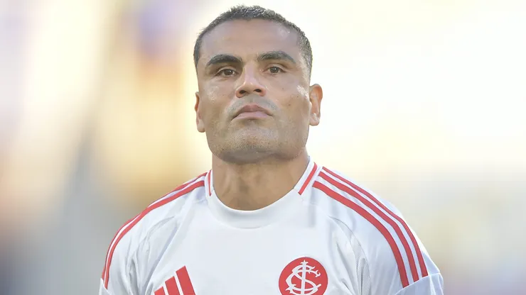 Mercado jogador do Internacional durante partida contra o Fluminense no estadio Maracana pelo campeonato Brasileiro A 2025. Foto: Thiago Ribeiro/AGIF