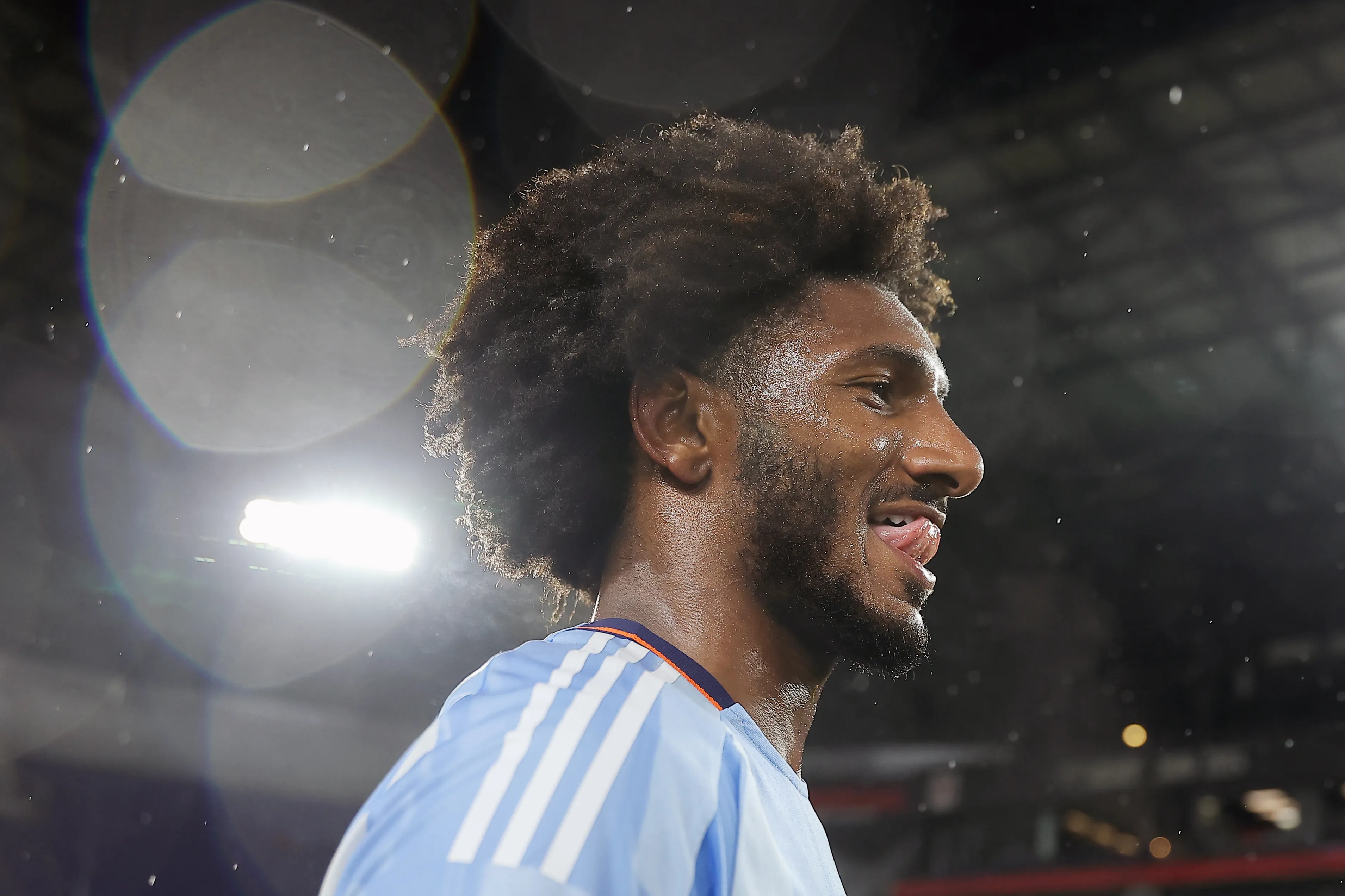 HARRISON, NEW JERSEY – APRIL 29: Talles Magno #11 of New York City FC after a 3-1 victory against Red Bull New York during the 2026 Lamar Hunt U.S. Open Cup at Sports Illustrated Stadium on April 29, 2026 in Harrison, New Jersey. (Photo by Dustin Satloff/Getty Images)