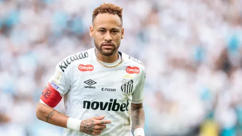 SP – SAO PAULO – 17/05/2026 – BRASILEIRO A 2026, SANTOS X CORITIBA – Neymar jogador do Santos durante partida contra o Coritiba no estadio Arena Corinthians pelo campeonato Brasileiro A 2026. Foto: Marcello Zambrana/AGIF