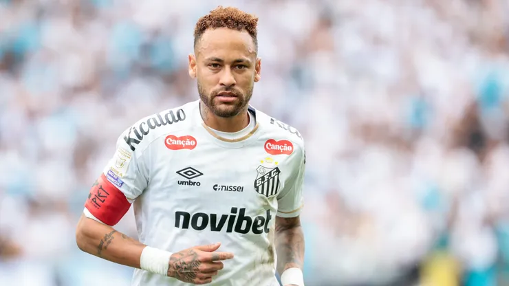 SP - SAO PAULO - 17/05/2026 - BRASILEIRO A 2026, SANTOS X CORITIBA - Neymar jogador do Santos durante partida contra o Coritiba no estadio Arena Corinthians pelo campeonato Brasileiro A 2026. Foto: Marcello Zambrana/AGIF