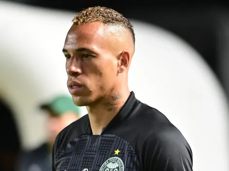 Breno Lopes brilha pelo Coritiba e explica provocação ao Santos