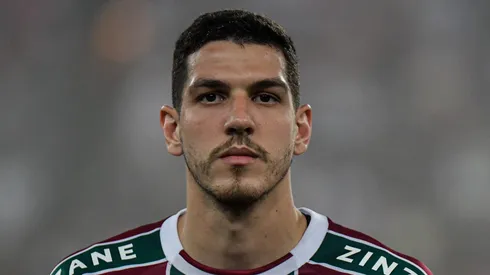 RJ – RIO DE JANEIRO – 19/08/2023 – BRASILEIRO A 2023, FLUMINENSE X AMERICA-MG – Nino jogador do Fluminense durante partida contra o America-MG no estadio Maracana pelo campeonato Brasileiro A 2023. Foto: Thiago Ribeiro/AGIF