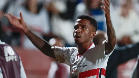 SP - SAO PAULO - 12/03/2026 - BRASILEIRO A 2025, SAO PAULO X CHAPECOENSE - Marcos Antonio jogador do Sao Paulo durante partida contra o Chapecoense no estadio Caninde pelo campeonato Brasileiro A 2025. Foto: Marcello Zambrana/AGIF