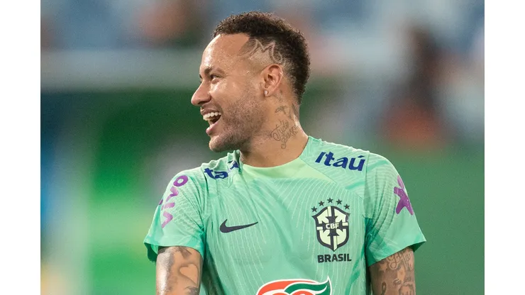Neymar, jogador do Santos e da Seleção Brasileira