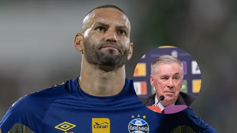 Weverton jogador do Grêmio durante partida contra o Chapecoense/Carlo Ancelotti, técnico da seleção brasileira de futebol, anuncia convocação (Imagem: Liamara Polli/AGIF/Thiago Ribeiro/AGIF)
