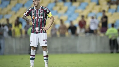 RJ - RIO DE JANEIRO - 20/09/2023 - BRASILEIRO A 2023, FLUMINENSE X CRUZEIRO - Nino jogador do Fluminense durante partida contra o Cruzeiro no estadio Maracana pelo campeonato Brasileiro A 2023. Foto: Jorge Rodrigues/AGIF