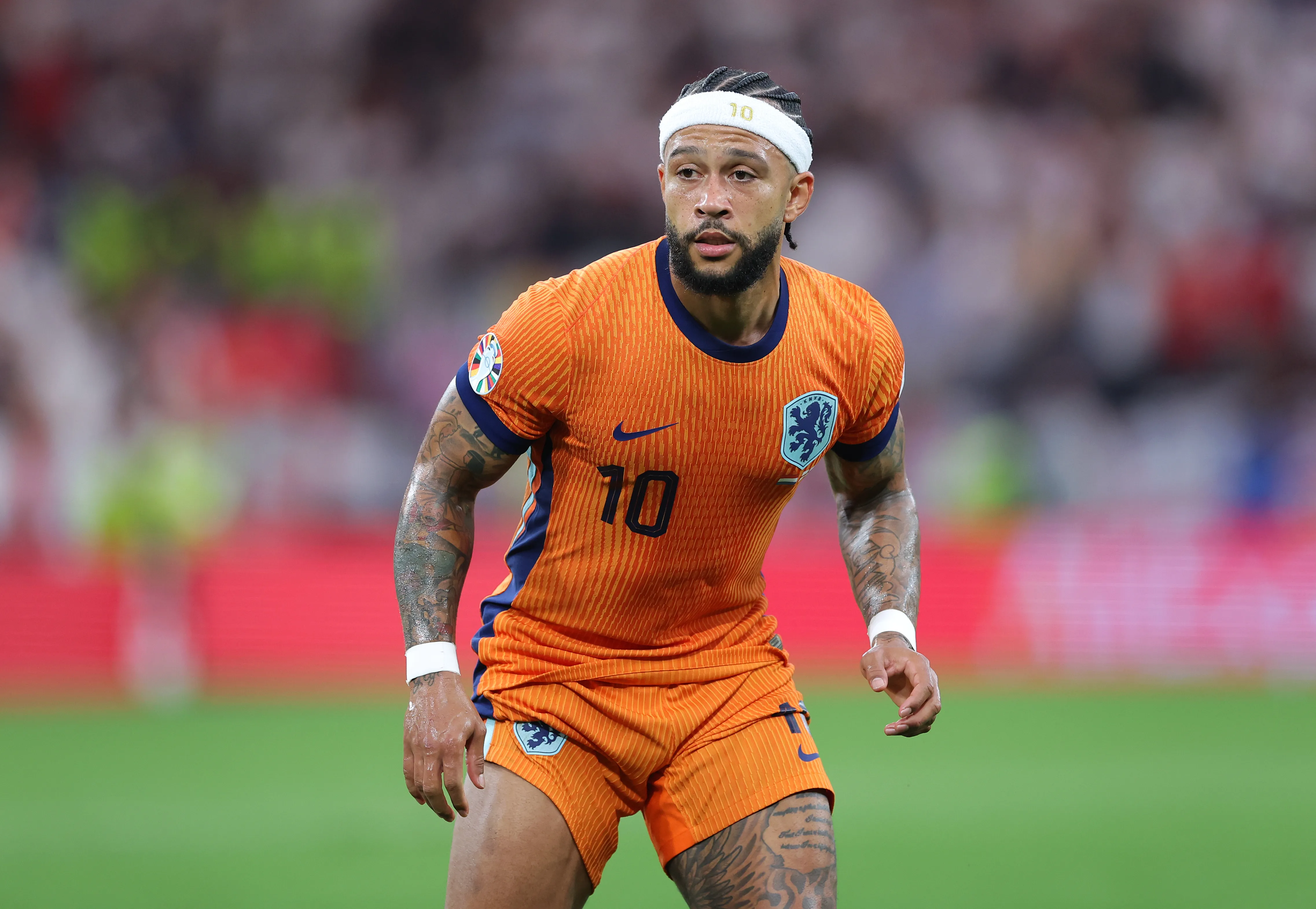 Depay sofreu nova lesão – Foto: Alex Livesey/Getty Images.