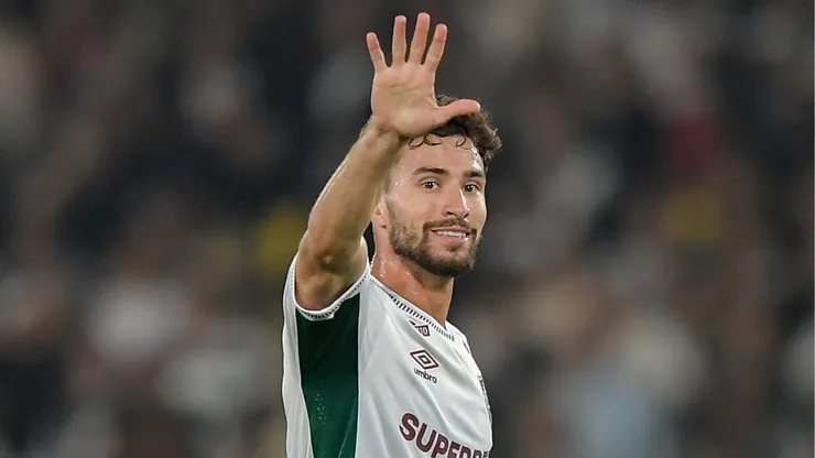 Martinelli jogador do Fluminense durante partida contra o Vasco no estádio Maracanã pelo campeonato Brasileiro A 2025. Foto: Thiago Ribeiro/AGIF