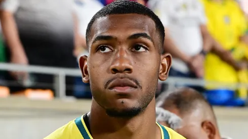 Rayan em atividade em partida da Seleção Brasileira diante da Croácia. (Photo by Julio Aguilar/Getty Images)