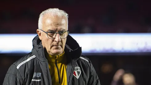 Dorival Júnior na reestreia pelo São Paulo. Foto: Anderson Romão/AGIF