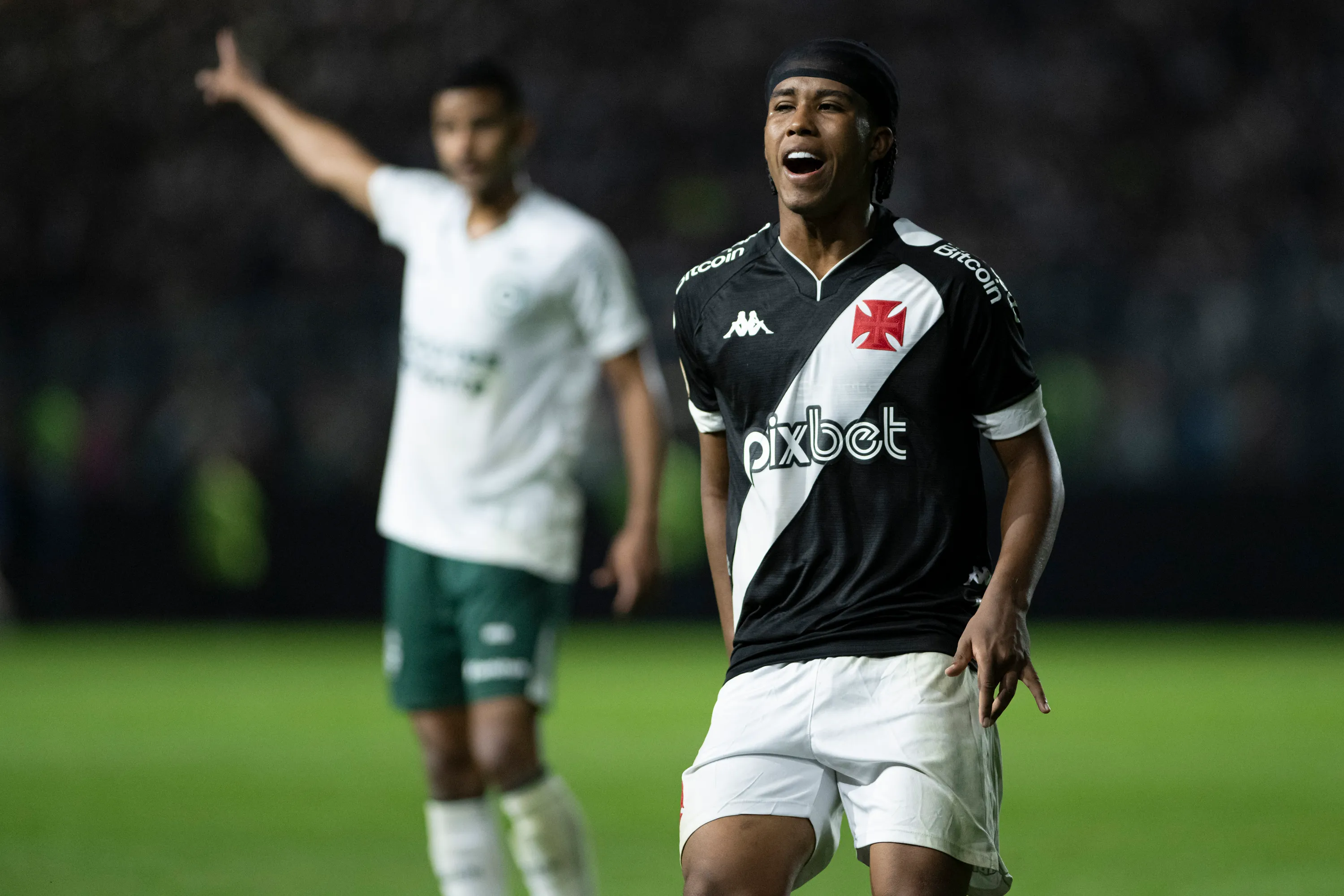 RJ – RIO DE JANEIRO – 22/06/2023 – BRASILEIRO A 2023, VASCO X GOIAS – Andrey Santos jogador do Vasco durante partida contra o Goias no estadio Sao Januario pelo campeonato BRASILEIRO A 2023. Foto: Jorge Rodrigues/AGIF