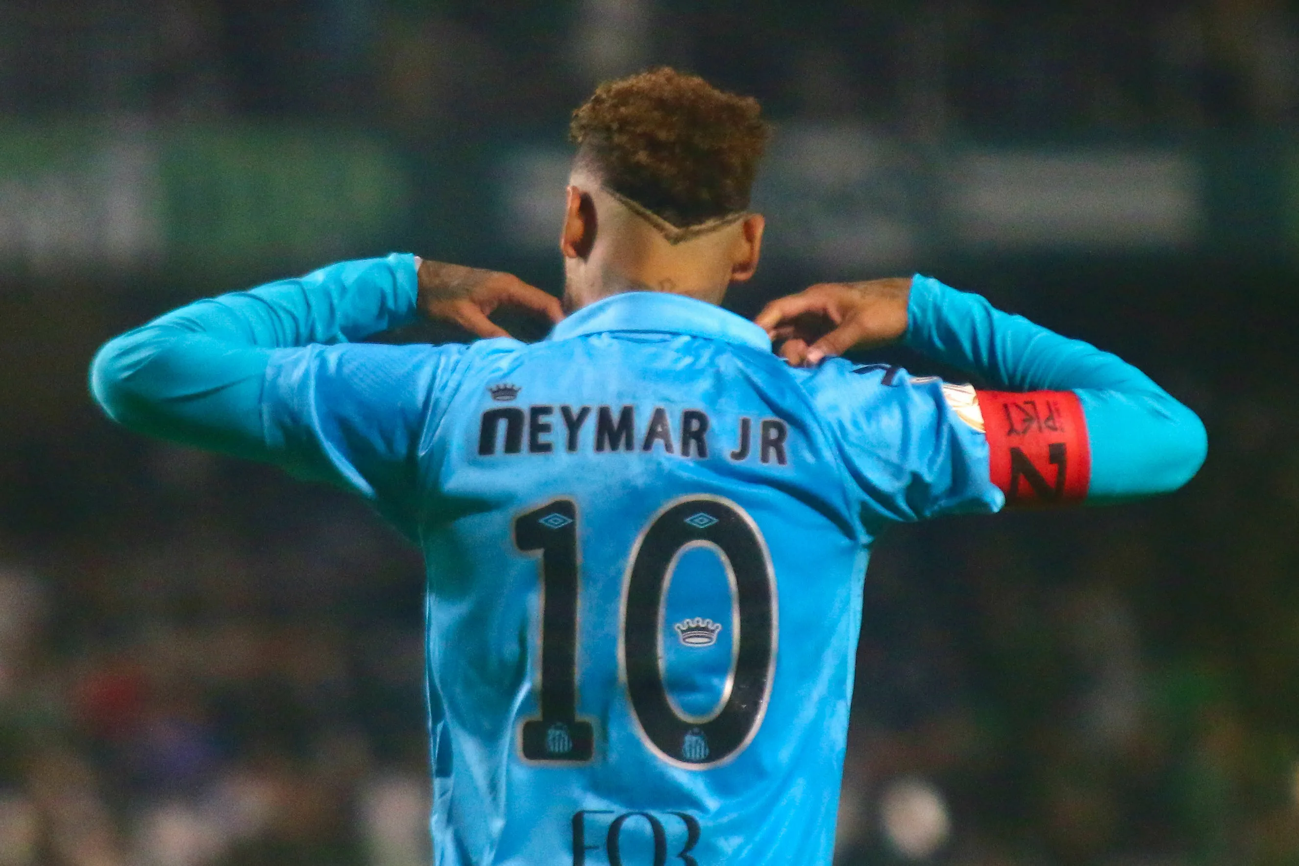Neymar Jr jogador do Coritiba durante partida contra o Santos no estadio Couto Pereira pelo campeonato Copa Do Brasil 2026. Foto: Gabriel Machado/AGIF