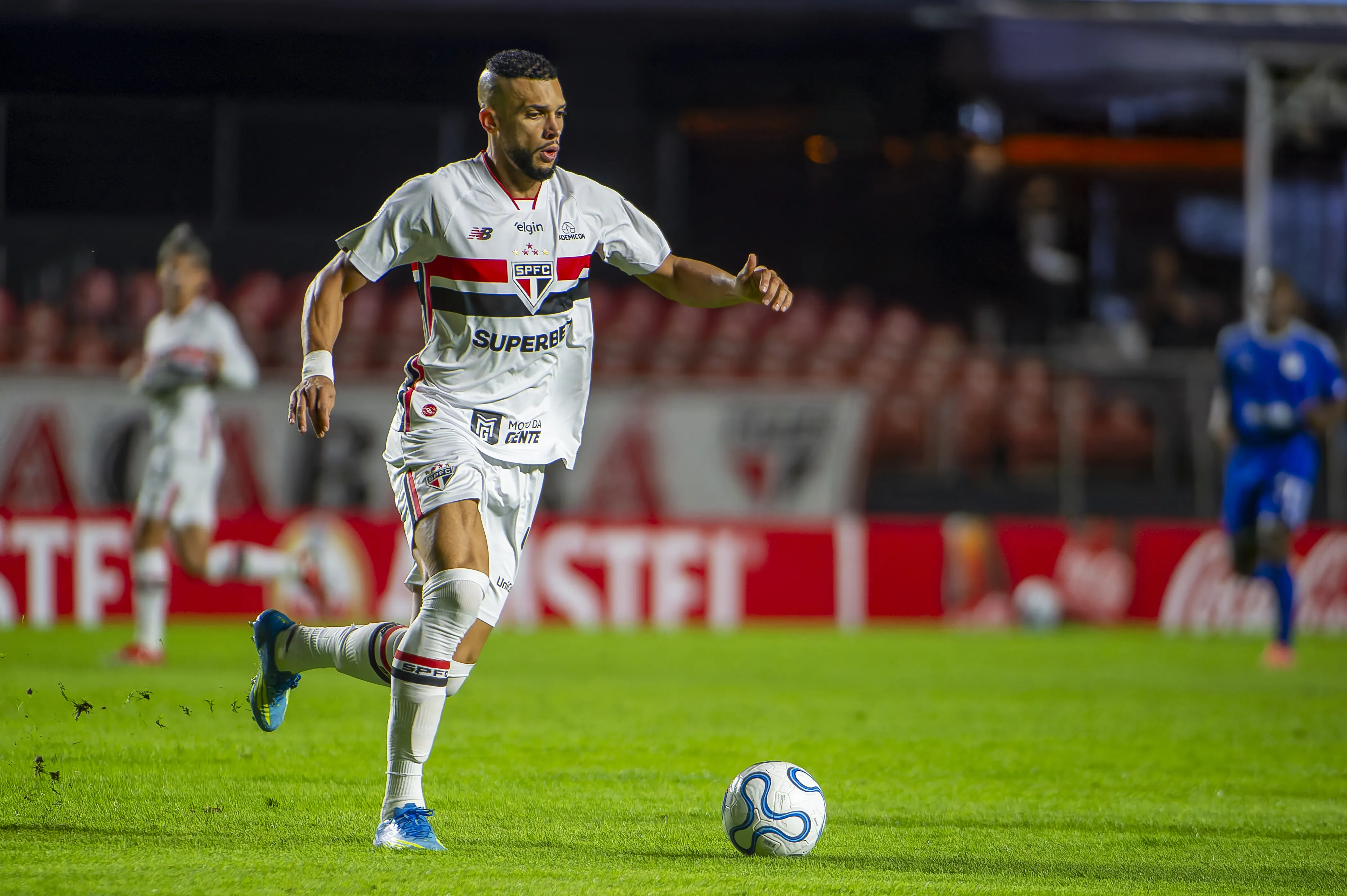 SP – SAO PAULO – 19/05/2026 – COPA SUL-AMERICANA 2026, SAO PAULO X MILLONARIOS – Doria jogador do Sao Paulo durante partida contra o Millonarios no estadio Morumbi pelo campeonato Copa Sul-Americana 2026. Foto: Anderson Romao/AGIF