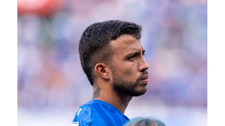 MG - BELO HORIZONTE - 22/03/2026 - BRASILEIRO A 2026, CRUZEIRO X SANTOS - Matheus Henrique jogador do Cruzeiro durante partida contra o Santos no estadio Mineirao pelo campeonato Brasileiro A 2026. Foto: Alessandra Torres/AGIF