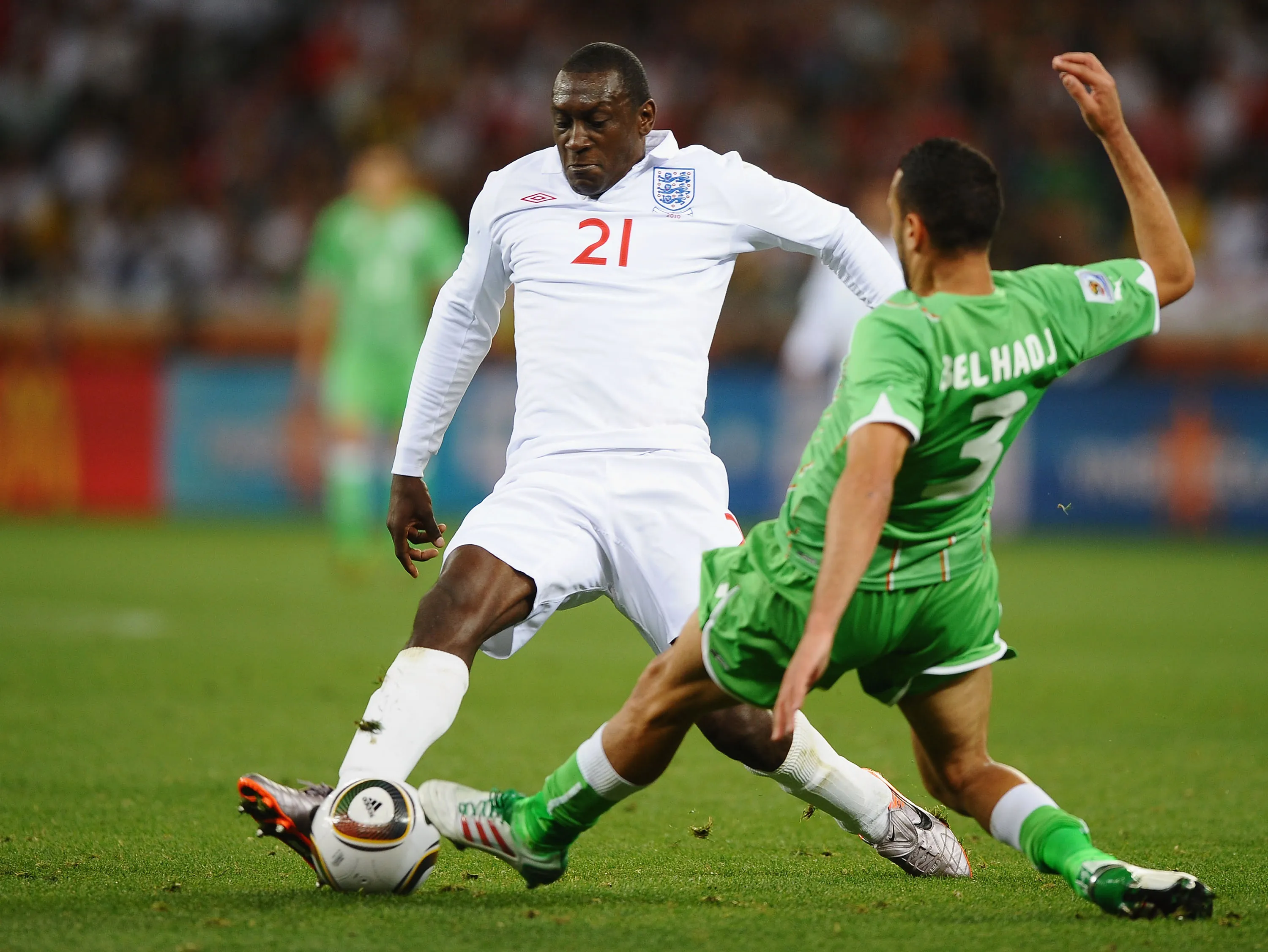 Heskey na Copa do Mundo 2010. (Photo by Laurence Griffiths/Getty Images)