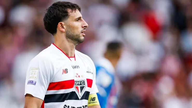 Calleri, jogador do São Paulo. Foto: Marcello Zambrana/AGIF
