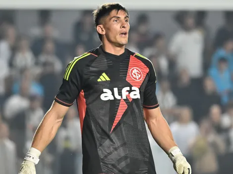 Sergio Rochet é baixa no Internacional contra o Vitória