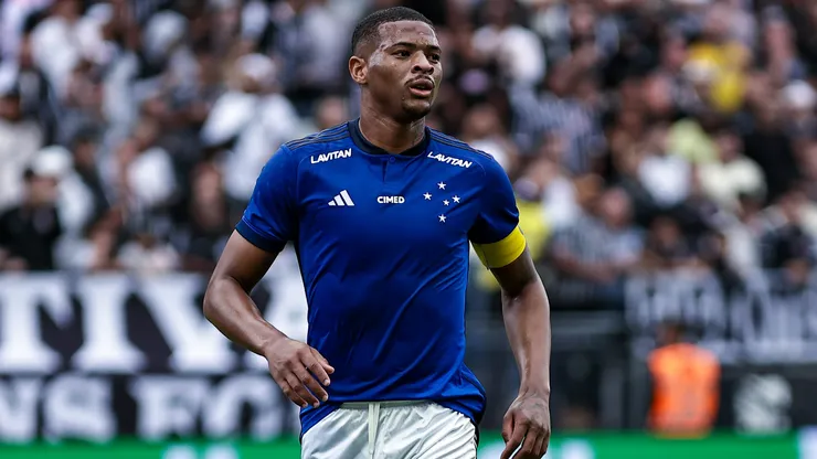 Pedrao jogador do Cruzeiro durante partida contra o Corinthians no estadio Arena Corinthians pelo campeonato Copa Sao Paulo 2024. Foto: Fabio Giannelli/AGIF