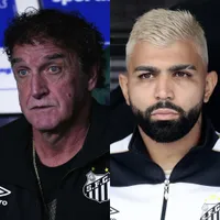 Gabigol e Cuca vivem relação conturbada no Santos e notícia vaza