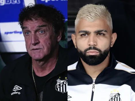 Gabigol e Cuca vivem relação conturbada no Santos e notícia vaza