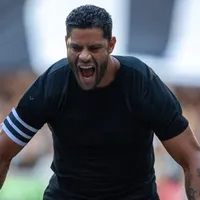 Hulk reage a gol do filho na base do Atlético-MG
