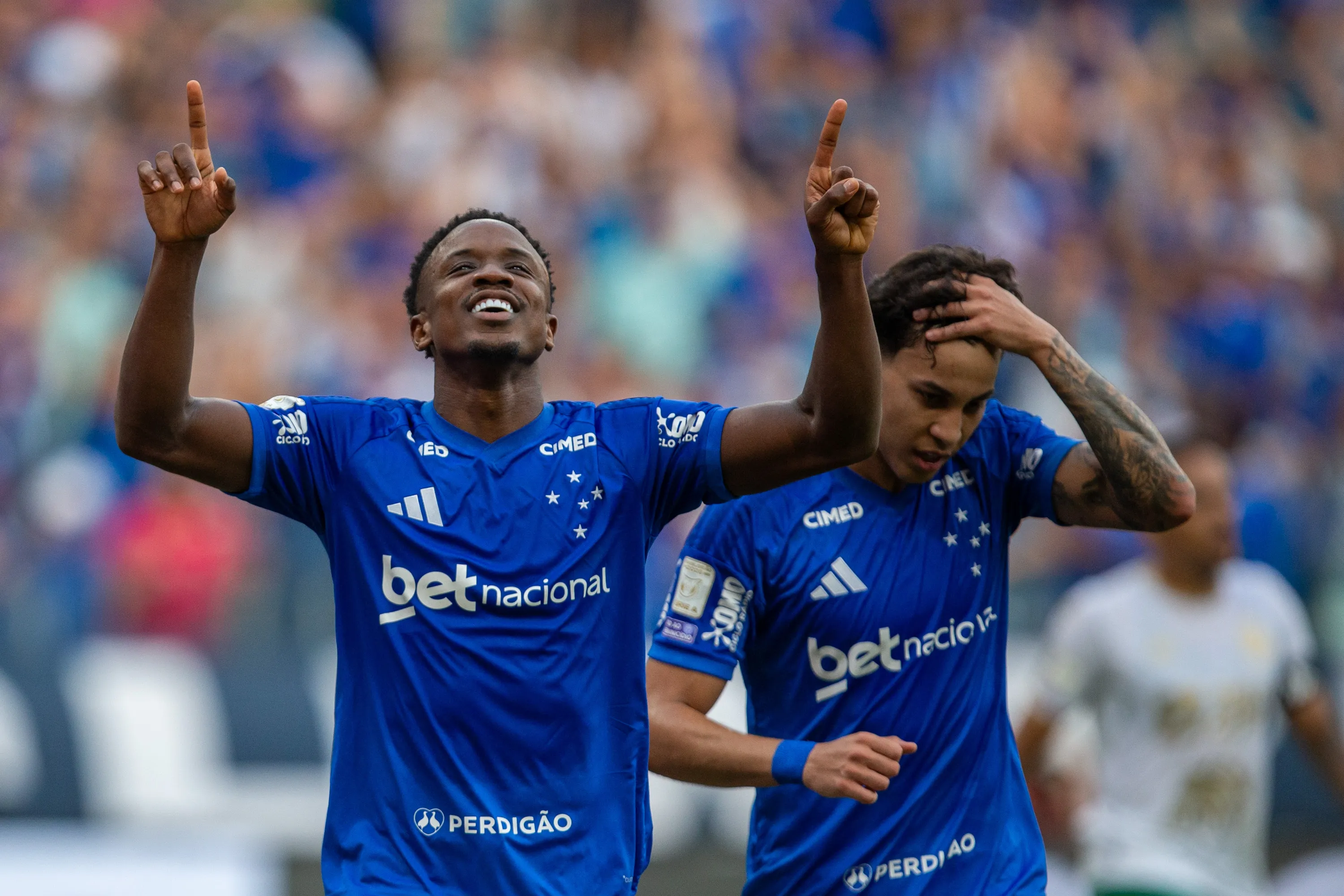 MG – BELO HORIZONTE – 24/05/2026 – BRASILEIRO A 2026, CRUZEIRO X CHAPECOENSE – Sinisterra jogador do Cruzeiro durante partida contra o Chapecoense no estadio Mineirao pelo campeonato Brasileiro A 2026. Foto: Fernando Moreno/AGIF