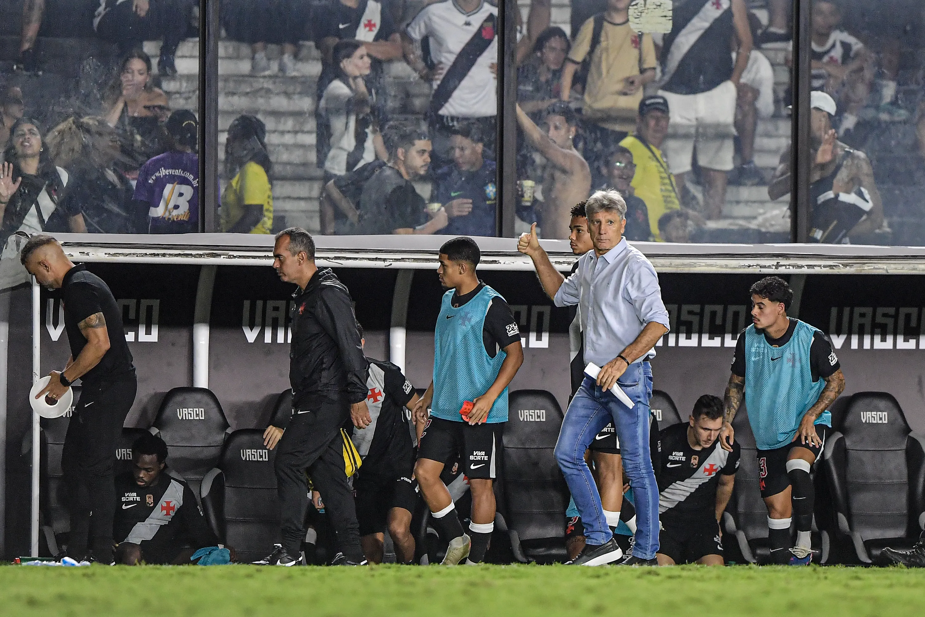 Renato Gaucho tecnico do Vasco durante partida contra o Bragantino no estadio Sao Januario pelo campeonato Brasileiro A 2026. Foto: Thiago Ribeiro/AGIF