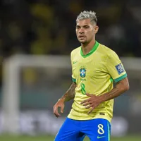 Bruno Guimarães nega lesão após deixar jogo do Newcastle