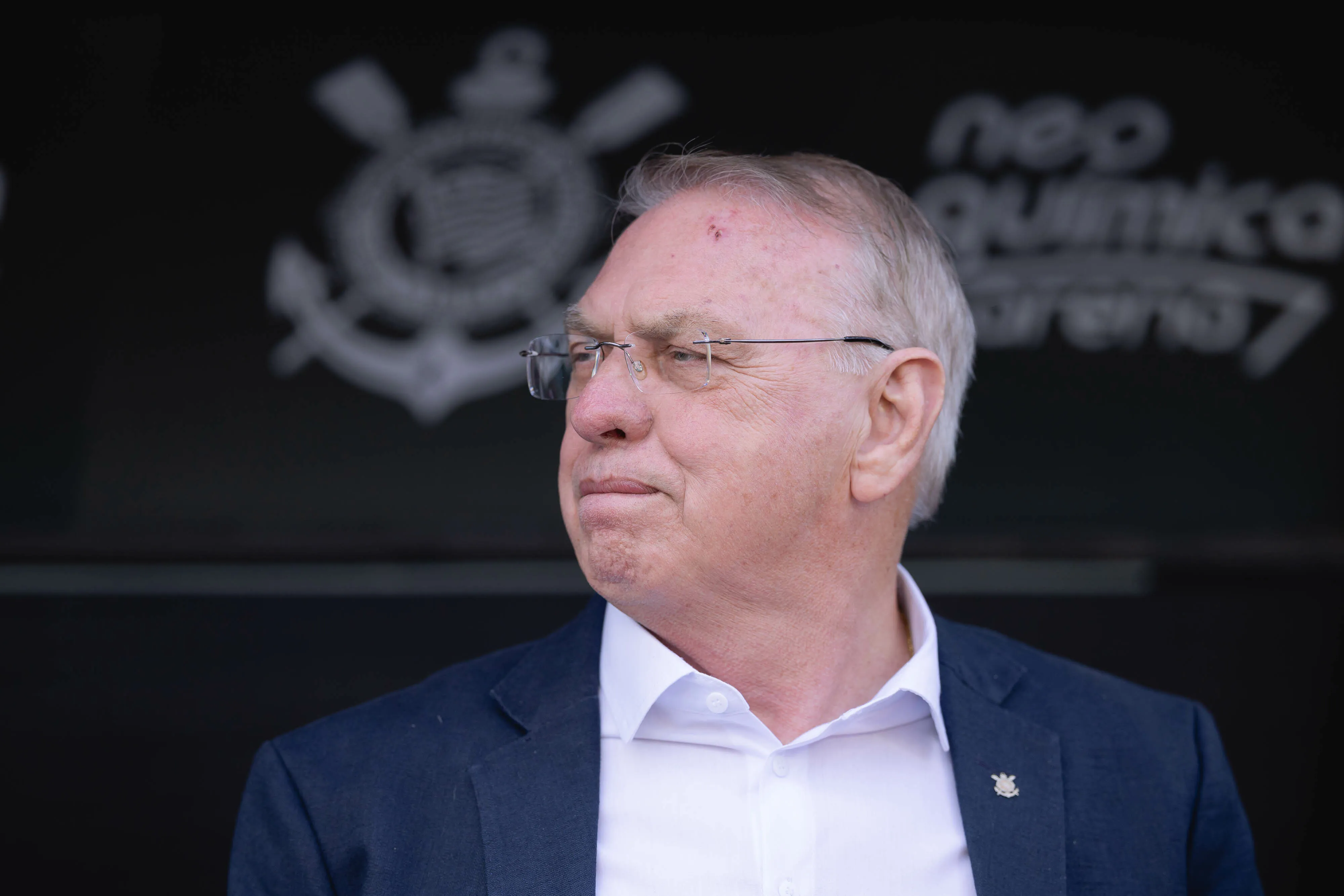 Osmar Stabile, presidente do Corinthians. Foto: Ettore Chiereguini/AGIF