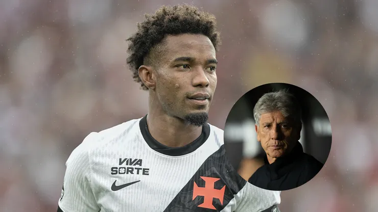 Thiago Mendes jogador do Vasco durante partida contra o Flamengo/Renato Gaúcho técnico do Vasco durante partida contra o Paysandu (Imagem: Thiago Ribeiro/AGIF/Jorge Rodrigues/AGIF)