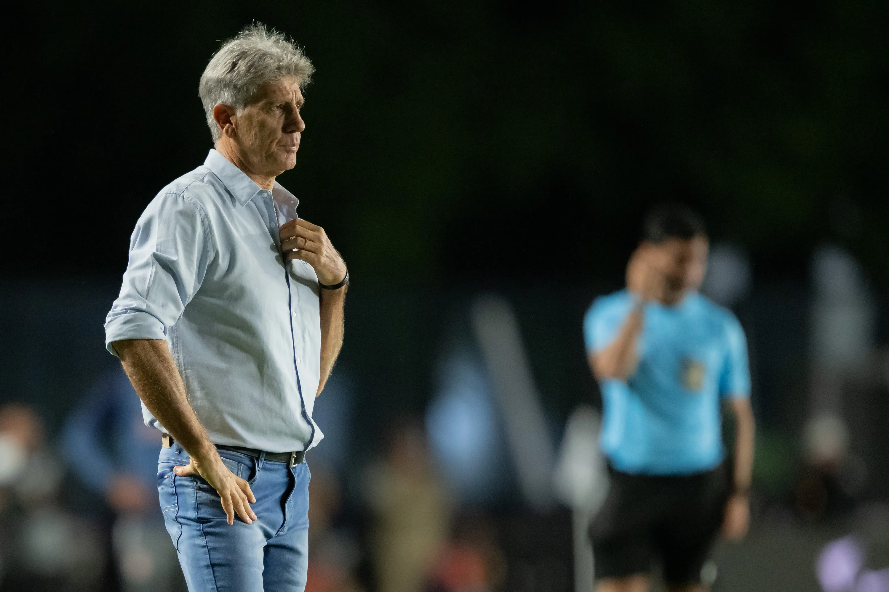 RJ – RIO DE JANEIRO – 24/05/2026 – BRASILEIRO A 2026, VASCO X BRAGANTINO – Renato Gaucho tecnico do Vasco durante partida contra o Bragantino no estadio Sao Januario pelo campeonato Brasileiro A 2026. Foto: Jorge Rodrigues/AGIF