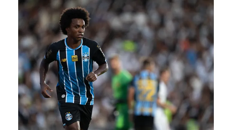 RJ - RIO DE JANEIRO - 22/03/2026 - BRASILEIRO A 2026, VASCO X GREMIO - Willian jogador do Gremio durante partida contra o Vasco no estadio Sao Januario pelo campeonato Brasileiro A 2026. Foto: Jorge Rodrigues/AGIF