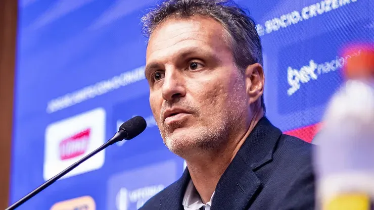 Bruno Spindel, dirigente da Raposa. Foto: Gustavo Aleixo/Cruzeiro
