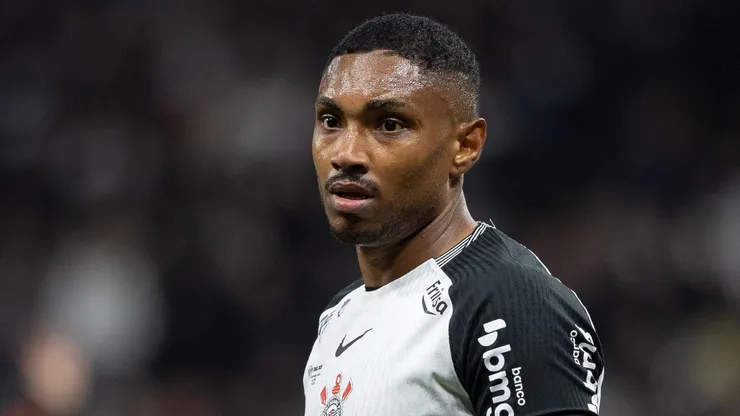 Vitinho jogador do Corinthians durante partida contra o Vasco no estádio Arena Corinthians pelo campeonato Copa Do Brasil 2025. Foto: Joisel Amaral/AGIF